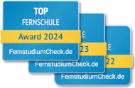 Siegel Top Fernschule FernstudiumCheck.de